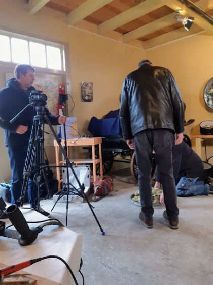 Instructiefilm restauratie graftrommel en grafkrans