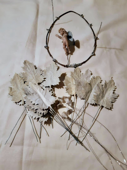 Onderdelen van de grafkrans